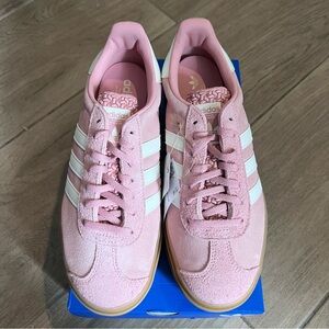 adidas Gazelle Bold Pink and White Sneakers 6.5 brand New in box